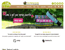 Tablet Screenshot of earthdog.com